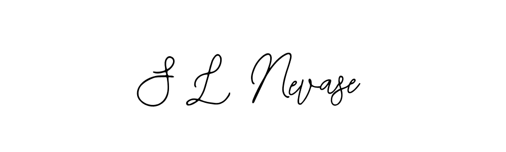 Make a beautiful signature design for name S L Nevase. Use this online signature maker to create a handwritten signature for free. S L Nevase signature style 12 images and pictures png