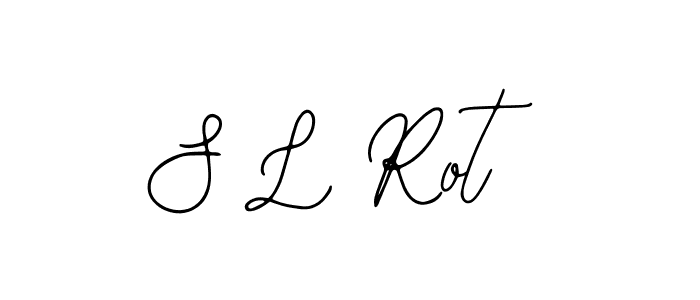 if you are searching for the best signature style for your name S L Rot. so please give up your signature search. here we have designed multiple signature styles  using Bearetta-2O07w. S L Rot signature style 12 images and pictures png