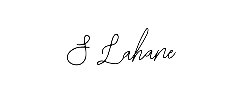 Use a signature maker to create a handwritten signature online. With this signature software, you can design (Bearetta-2O07w) your own signature for name S Lahane. S Lahane signature style 12 images and pictures png