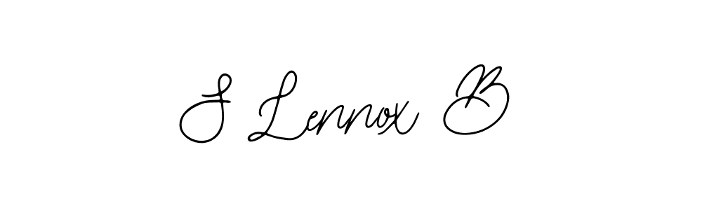 It looks lik you need a new signature style for name S Lennox B. Design unique handwritten (Bearetta-2O07w) signature with our free signature maker in just a few clicks. S Lennox B signature style 12 images and pictures png