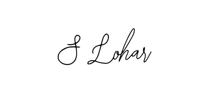 Design your own signature with our free online signature maker. With this signature software, you can create a handwritten (Bearetta-2O07w) signature for name S Lohar. S Lohar signature style 12 images and pictures png