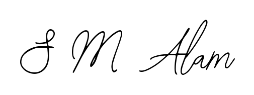 You should practise on your own different ways (Bearetta-2O07w) to write your name (S M  Alam) in signature. Don't let someone else do it for you. S M  Alam signature style 12 images and pictures png