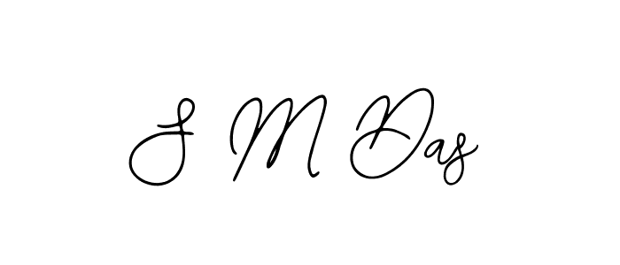 S M Das stylish signature style. Best Handwritten Sign (Bearetta-2O07w) for my name. Handwritten Signature Collection Ideas for my name S M Das. S M Das signature style 12 images and pictures png
