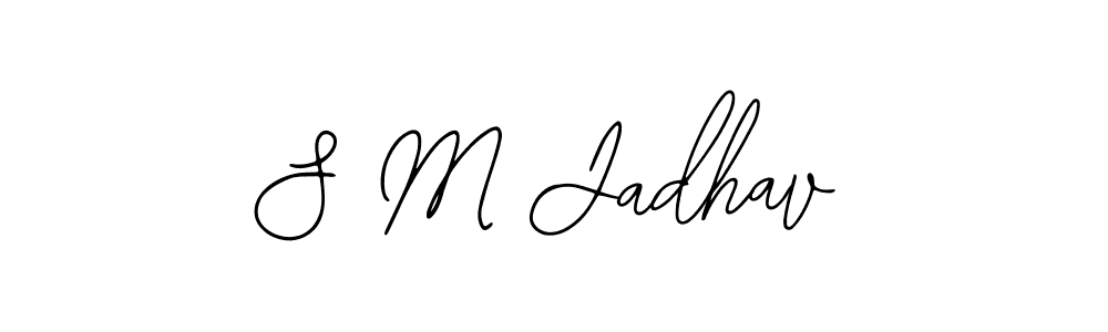 Also You can easily find your signature by using the search form. We will create S M Jadhav name handwritten signature images for you free of cost using Bearetta-2O07w sign style. S M Jadhav signature style 12 images and pictures png