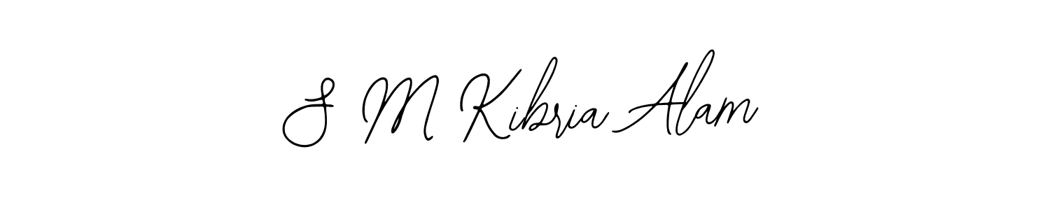 Make a beautiful signature design for name S M Kibria Alam. With this signature (Bearetta-2O07w) style, you can create a handwritten signature for free. S M Kibria Alam signature style 12 images and pictures png