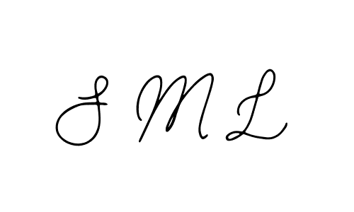 How to make S M L signature? Bearetta-2O07w is a professional autograph style. Create handwritten signature for S M L name. S M L signature style 12 images and pictures png