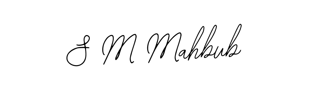 Make a short S M Mahbub signature style. Manage your documents anywhere anytime using Bearetta-2O07w. Create and add eSignatures, submit forms, share and send files easily. S M Mahbub signature style 12 images and pictures png