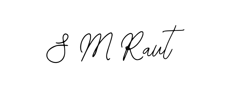 Use a signature maker to create a handwritten signature online. With this signature software, you can design (Bearetta-2O07w) your own signature for name S M Raut. S M Raut signature style 12 images and pictures png