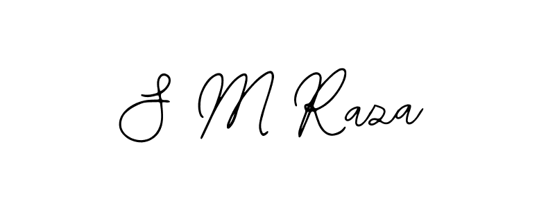 Also we have S M Raza name is the best signature style. Create professional handwritten signature collection using Bearetta-2O07w autograph style. S M Raza signature style 12 images and pictures png