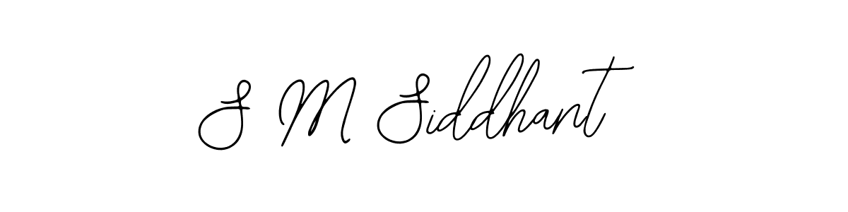 How to make S M Siddhant signature? Bearetta-2O07w is a professional autograph style. Create handwritten signature for S M Siddhant name. S M Siddhant signature style 12 images and pictures png