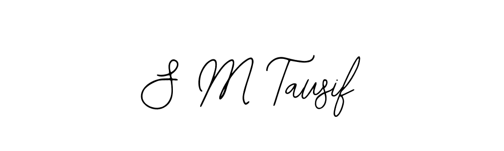 How to make S M Tausif signature? Bearetta-2O07w is a professional autograph style. Create handwritten signature for S M Tausif name. S M Tausif signature style 12 images and pictures png