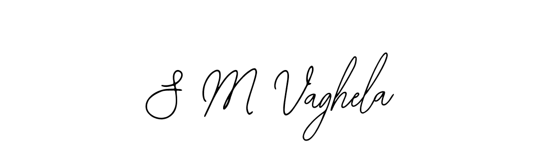 Best and Professional Signature Style for S M Vaghela. Bearetta-2O07w Best Signature Style Collection. S M Vaghela signature style 12 images and pictures png
