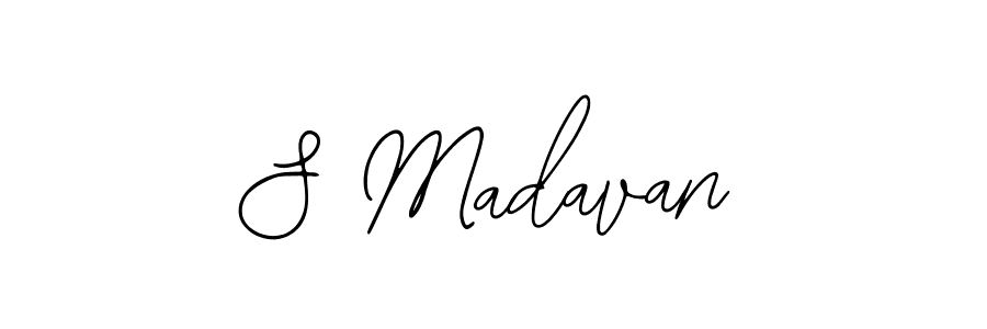 Create a beautiful signature design for name S Madavan. With this signature (Bearetta-2O07w) fonts, you can make a handwritten signature for free. S Madavan signature style 12 images and pictures png