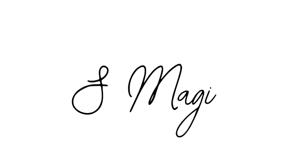How to make S Magi signature? Bearetta-2O07w is a professional autograph style. Create handwritten signature for S Magi name. S Magi signature style 12 images and pictures png