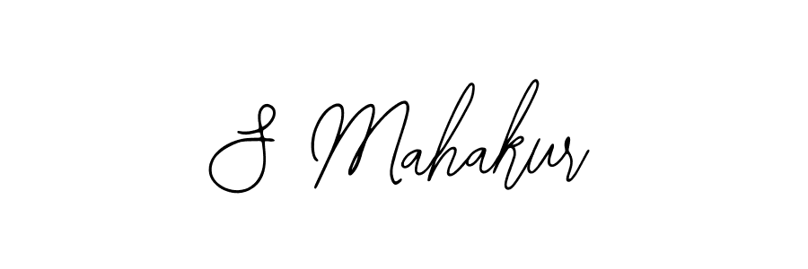 You should practise on your own different ways (Bearetta-2O07w) to write your name (S Mahakur) in signature. don't let someone else do it for you. S Mahakur signature style 12 images and pictures png