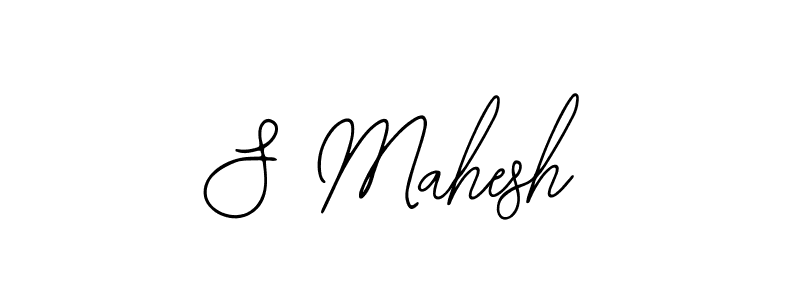 The best way (Bearetta-2O07w) to make a short signature is to pick only two or three words in your name. The name S Mahesh include a total of six letters. For converting this name. S Mahesh signature style 12 images and pictures png