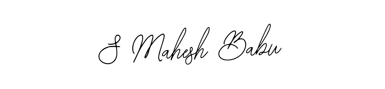 Make a beautiful signature design for name S Mahesh Babu. With this signature (Bearetta-2O07w) style, you can create a handwritten signature for free. S Mahesh Babu signature style 12 images and pictures png