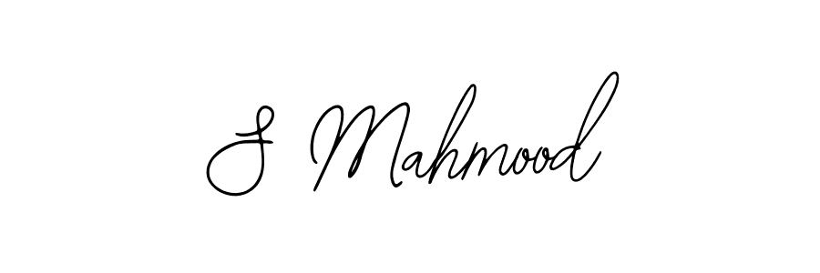 Use a signature maker to create a handwritten signature online. With this signature software, you can design (Bearetta-2O07w) your own signature for name S Mahmood. S Mahmood signature style 12 images and pictures png