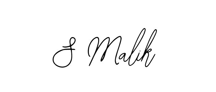 Also You can easily find your signature by using the search form. We will create S Malik name handwritten signature images for you free of cost using Bearetta-2O07w sign style. S Malik signature style 12 images and pictures png