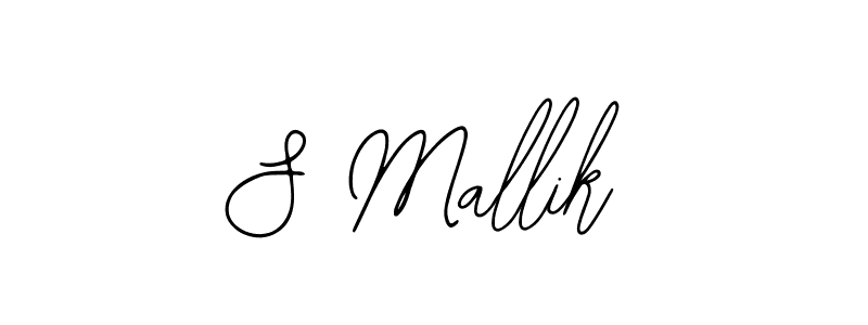 Make a beautiful signature design for name S Mallik. With this signature (Bearetta-2O07w) style, you can create a handwritten signature for free. S Mallik signature style 12 images and pictures png