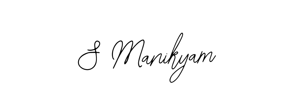 Make a short S Manikyam signature style. Manage your documents anywhere anytime using Bearetta-2O07w. Create and add eSignatures, submit forms, share and send files easily. S Manikyam signature style 12 images and pictures png