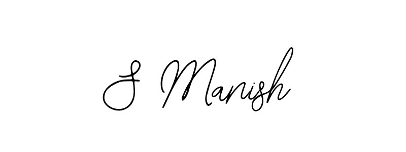 Make a short S Manish signature style. Manage your documents anywhere anytime using Bearetta-2O07w. Create and add eSignatures, submit forms, share and send files easily. S Manish signature style 12 images and pictures png