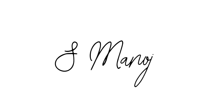 Once you've used our free online signature maker to create your best signature Bearetta-2O07w style, it's time to enjoy all of the benefits that S Manoj name signing documents. S Manoj signature style 12 images and pictures png