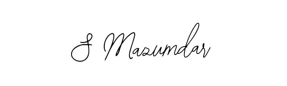 S Mazumdar stylish signature style. Best Handwritten Sign (Bearetta-2O07w) for my name. Handwritten Signature Collection Ideas for my name S Mazumdar. S Mazumdar signature style 12 images and pictures png