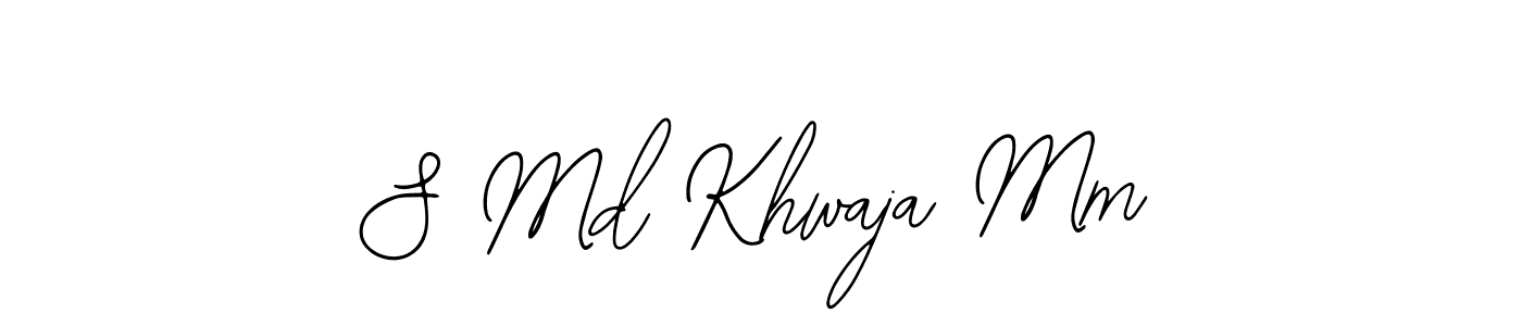 This is the best signature style for the S Md Khwaja Mm name. Also you like these signature font (Bearetta-2O07w). Mix name signature. S Md Khwaja Mm signature style 12 images and pictures png
