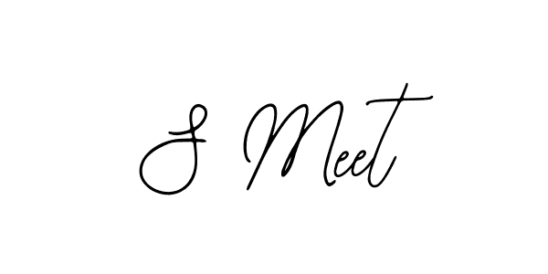 Also we have S Meet name is the best signature style. Create professional handwritten signature collection using Bearetta-2O07w autograph style. S Meet signature style 12 images and pictures png