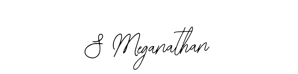 How to make S Meganathan signature? Bearetta-2O07w is a professional autograph style. Create handwritten signature for S Meganathan name. S Meganathan signature style 12 images and pictures png