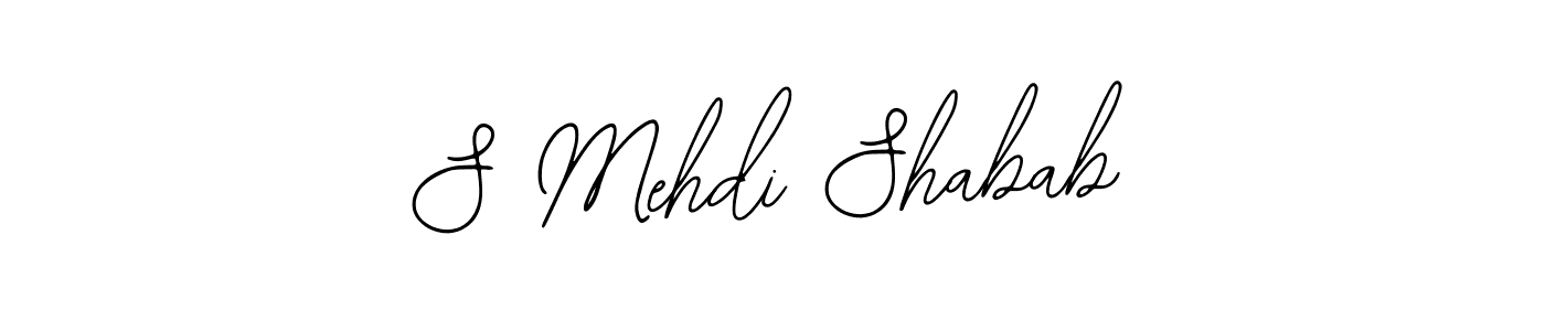 How to make S Mehdi Shabab signature? Bearetta-2O07w is a professional autograph style. Create handwritten signature for S Mehdi Shabab name. S Mehdi Shabab signature style 12 images and pictures png