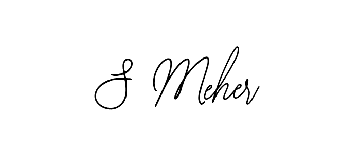 How to make S Meher signature? Bearetta-2O07w is a professional autograph style. Create handwritten signature for S Meher name. S Meher signature style 12 images and pictures png