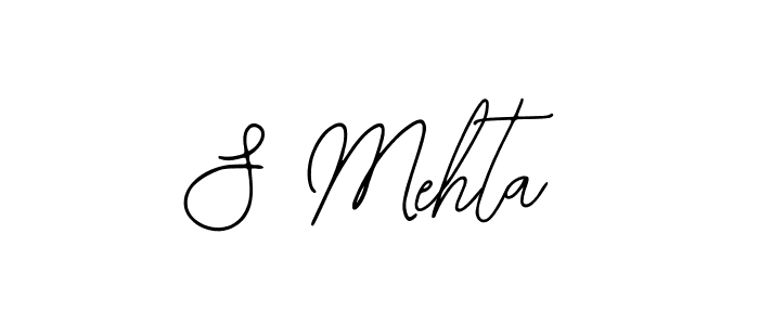 Create a beautiful signature design for name S Mehta. With this signature (Bearetta-2O07w) fonts, you can make a handwritten signature for free. S Mehta signature style 12 images and pictures png