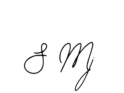 Make a beautiful signature design for name S Mj. With this signature (Bearetta-2O07w) style, you can create a handwritten signature for free. S Mj signature style 12 images and pictures png