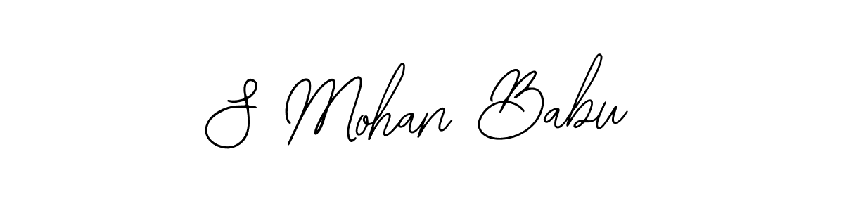 S Mohan Babu stylish signature style. Best Handwritten Sign (Bearetta-2O07w) for my name. Handwritten Signature Collection Ideas for my name S Mohan Babu. S Mohan Babu signature style 12 images and pictures png