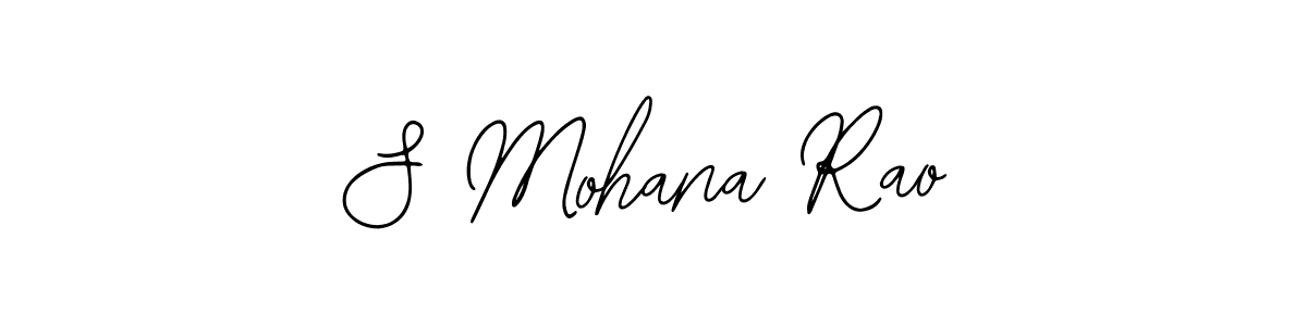 Design your own signature with our free online signature maker. With this signature software, you can create a handwritten (Bearetta-2O07w) signature for name S Mohana Rao. S Mohana Rao signature style 12 images and pictures png