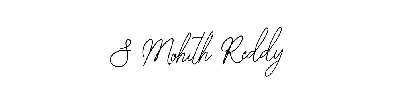 Make a beautiful signature design for name S Mohith Reddy. With this signature (Bearetta-2O07w) style, you can create a handwritten signature for free. S Mohith Reddy signature style 12 images and pictures png