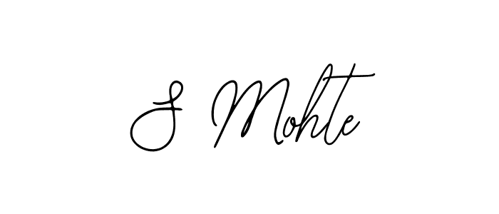if you are searching for the best signature style for your name S Mohte. so please give up your signature search. here we have designed multiple signature styles  using Bearetta-2O07w. S Mohte signature style 12 images and pictures png