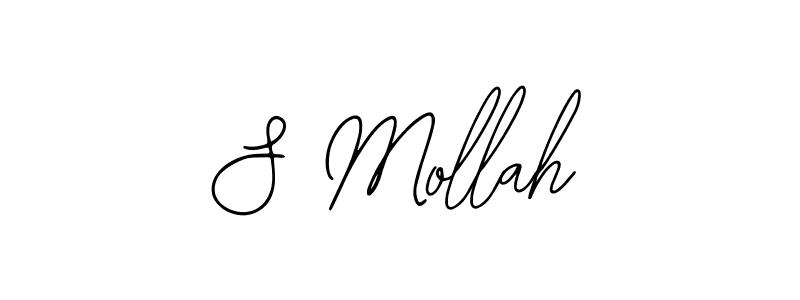 You should practise on your own different ways (Bearetta-2O07w) to write your name (S Mollah) in signature. don't let someone else do it for you. S Mollah signature style 12 images and pictures png