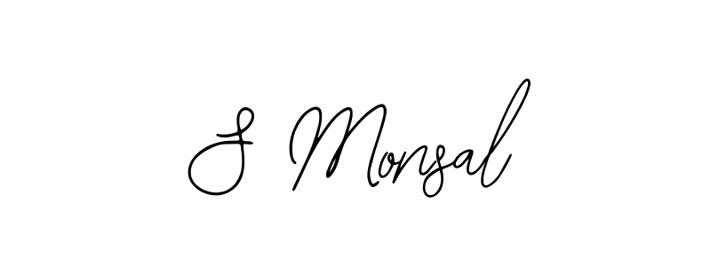 Make a beautiful signature design for name S Monsal. Use this online signature maker to create a handwritten signature for free. S Monsal signature style 12 images and pictures png