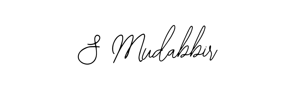 Make a beautiful signature design for name S Mudabbir. Use this online signature maker to create a handwritten signature for free. S Mudabbir signature style 12 images and pictures png