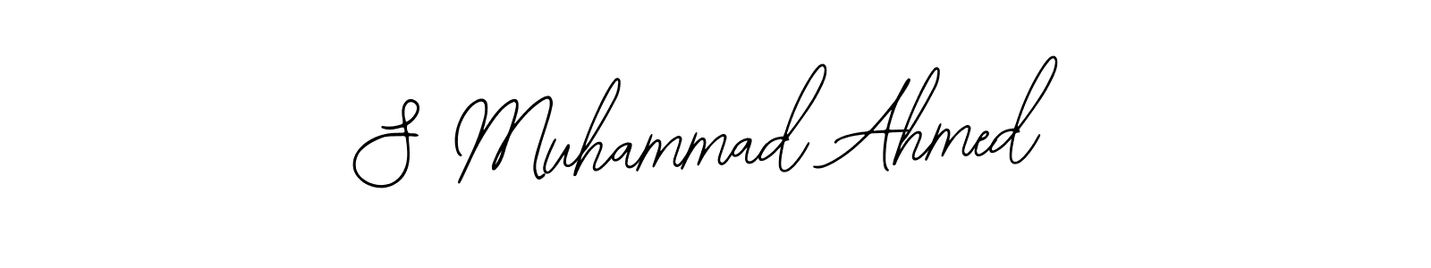 Make a short S Muhammad Ahmed signature style. Manage your documents anywhere anytime using Bearetta-2O07w. Create and add eSignatures, submit forms, share and send files easily. S Muhammad Ahmed signature style 12 images and pictures png