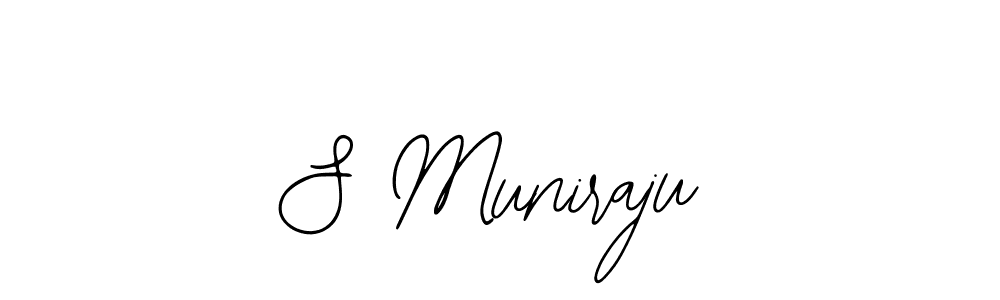 if you are searching for the best signature style for your name S Muniraju. so please give up your signature search. here we have designed multiple signature styles  using Bearetta-2O07w. S Muniraju signature style 12 images and pictures png