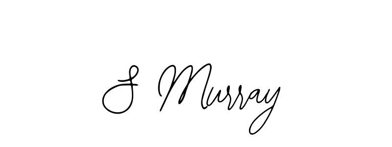 Create a beautiful signature design for name S Murray. With this signature (Bearetta-2O07w) fonts, you can make a handwritten signature for free. S Murray signature style 12 images and pictures png