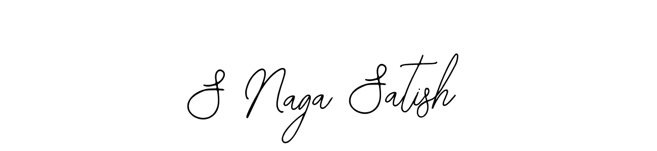 Best and Professional Signature Style for S Naga Satish. Bearetta-2O07w Best Signature Style Collection. S Naga Satish signature style 12 images and pictures png