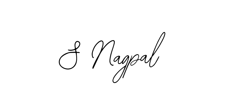 Similarly Bearetta-2O07w is the best handwritten signature design. Signature creator online .You can use it as an online autograph creator for name S Nagpal. S Nagpal signature style 12 images and pictures png