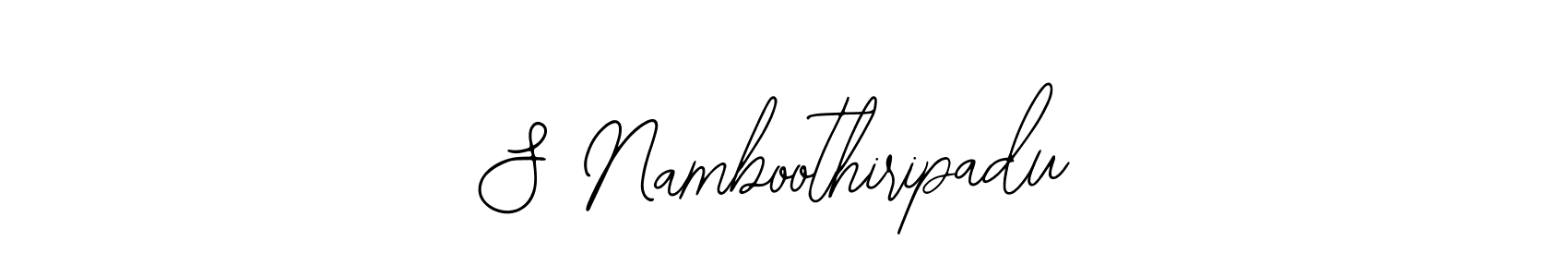 Make a beautiful signature design for name S Namboothiripadu. Use this online signature maker to create a handwritten signature for free. S Namboothiripadu signature style 12 images and pictures png