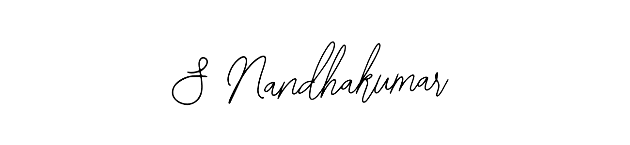 How to make S Nandhakumar signature? Bearetta-2O07w is a professional autograph style. Create handwritten signature for S Nandhakumar name. S Nandhakumar signature style 12 images and pictures png