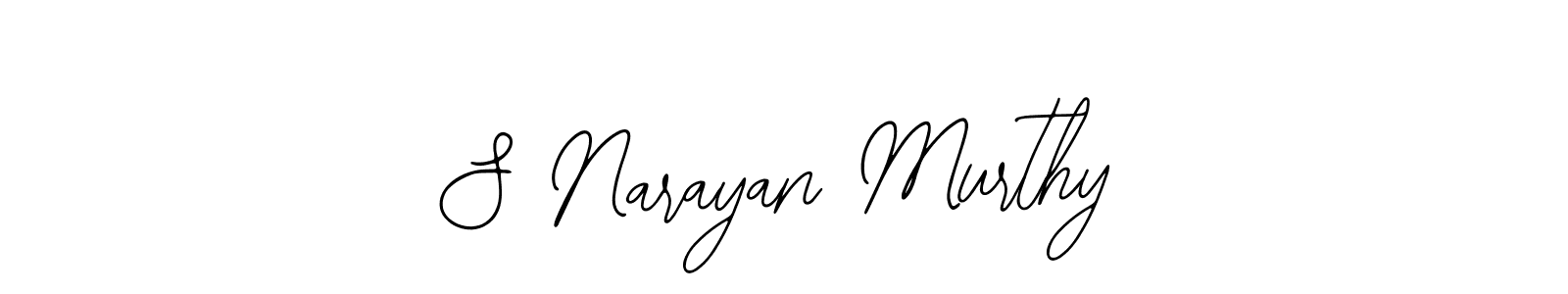 Use a signature maker to create a handwritten signature online. With this signature software, you can design (Bearetta-2O07w) your own signature for name S Narayan Murthy. S Narayan Murthy signature style 12 images and pictures png